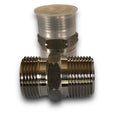 NPT–BSP adapter 1" – stainless steel, for the AP903 whole-building filter