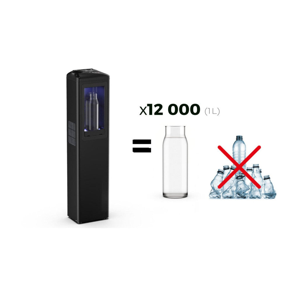 Zerica Futura 150 szabadon álló vízhűtő és szódagép – 4. kép